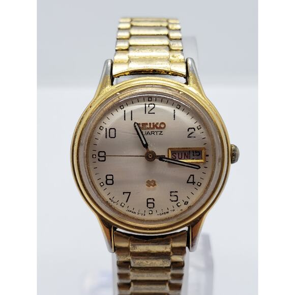 Seiko Women\'s watch, gold face. 3YO3-OA29 A1, 7D0434 main image 6